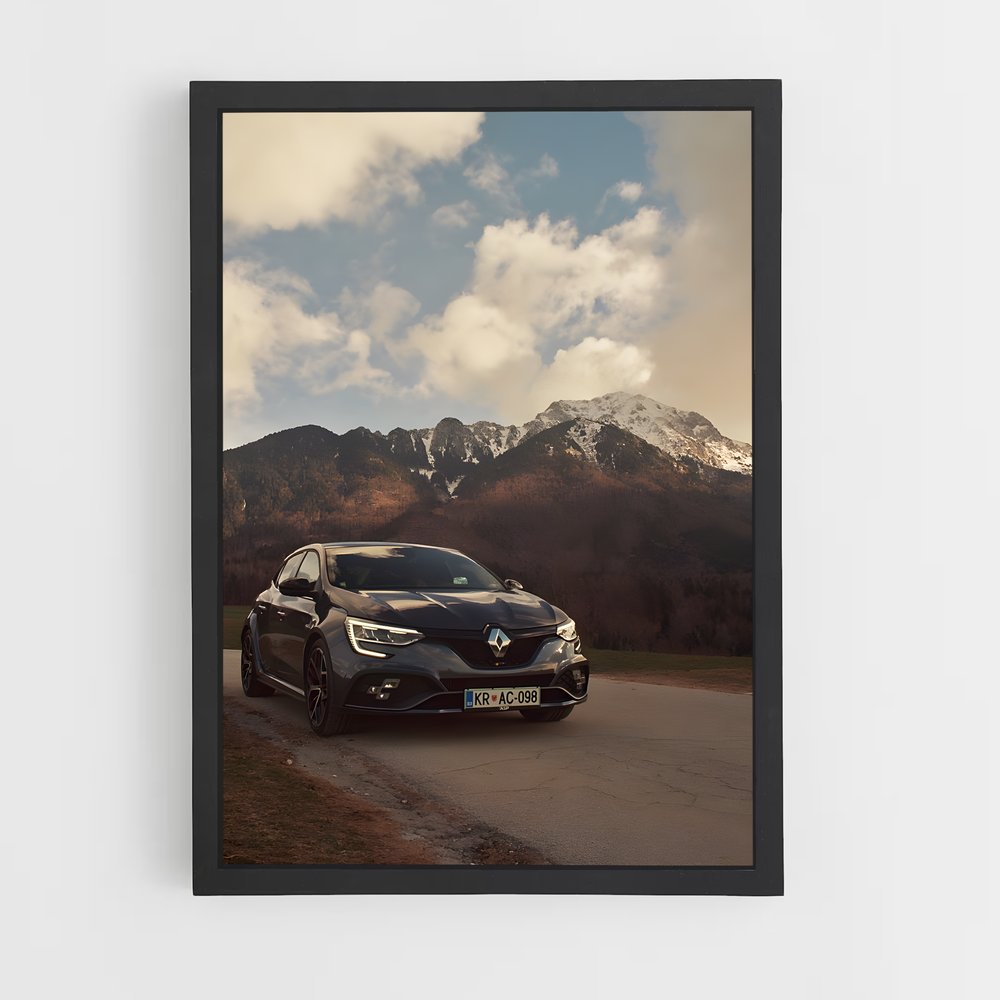 Poster Trophée des Cîmes – affiche Renault (vue 2)